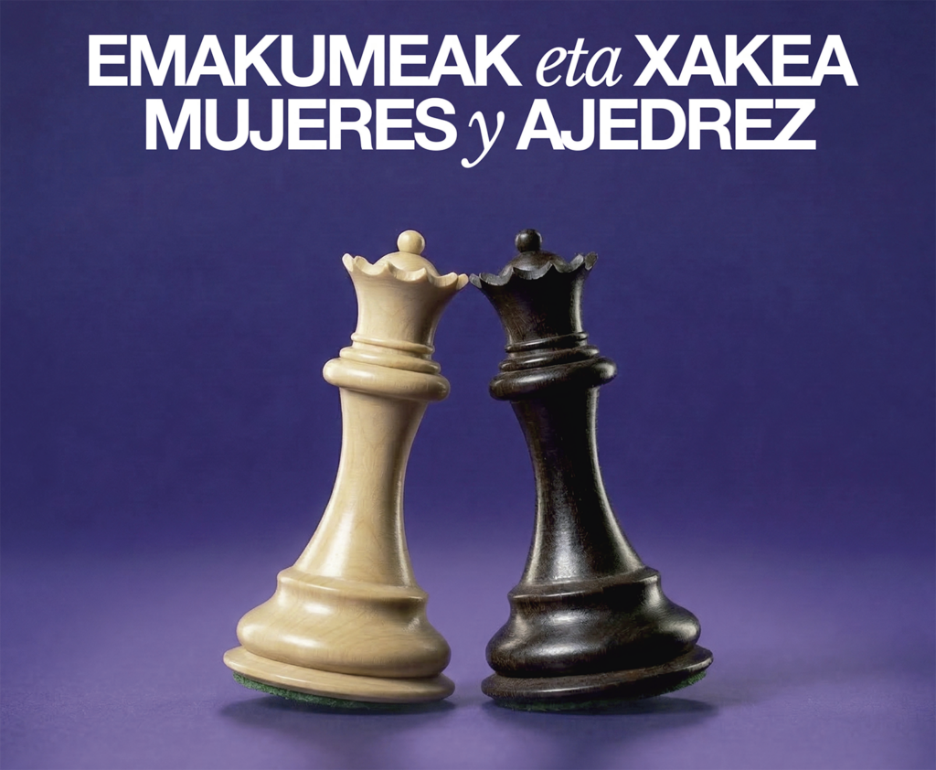 Torneo Mujeres y Ajedrez en la Plaza del Castillo de Pamplona