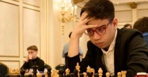 Faustino Oro vence a Magnus Carlsen